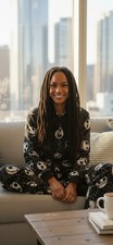 Nightmare Before Christmas Jack Skellington One Piece Pajamas Woman's Size Small