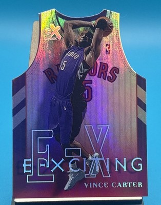 1999-00 Skybox E-X E-Xciting Vince Carter 2 of 10 XCT HOF