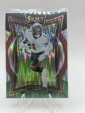 2024 Panini Select - Concourse Rachaad White #88 Black & Green Shock Prizm