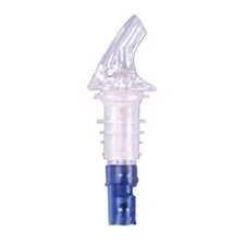 Spill-Stop 387-10 0.5 Oz. Clear Plastic Pourer Without Collar - Dozen