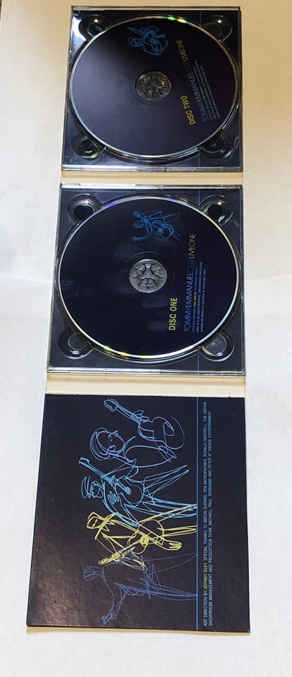 Live One by Tommy Emmanuel, Autographed By Tommy (CD, Oct-2006) Rare Oop Foto 3 de 3