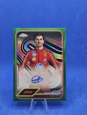2024 Topps Chrome Formula 1 Auto Antonio Giovinazzi #CAC-GIO Green /99 Auto
