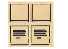 2kit Set Mamiya M645 Camera Light Seal Adhesive Form Replacement from Japan Made