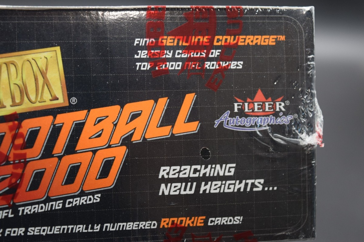 New 2000 Fleer Skybox Football Hobby Box-Factory Sealed Unopened