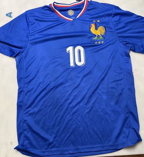 Nike Kylian Mbappe France Home Jersey FIFA World Cup 2022, Size XL, Blue