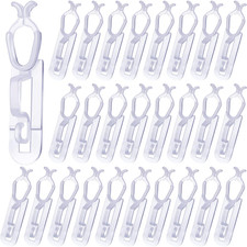 40 Pieces Christmas Light Gutter Shingle Clips - Plastic C7 C9 Clip for Christma