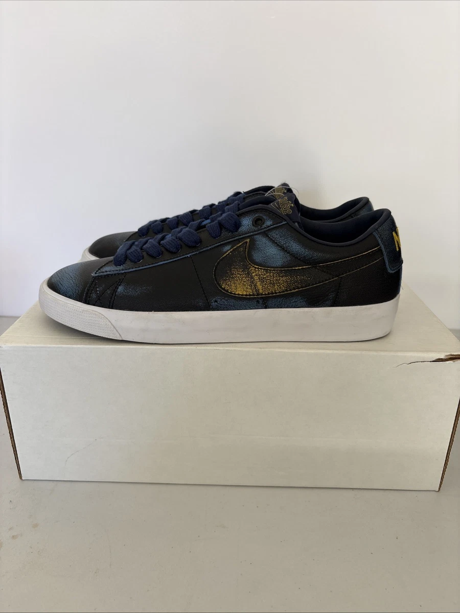 Nike NBA x Zoom Blazer SB 'Golden State Warriors Low Black for