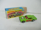 Matchbox Lesney Superfast SF62 Mercury Cougar Dragster- "RAT ROD" labels, boxed