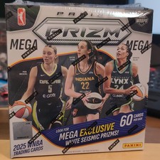 Panini 2025 Prizm WNBA Basketball Sealed Mega Box 60 Cards Inserts Parallels