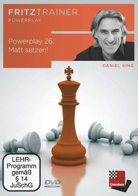 Powerplay 26: Matt setzen!: Fritztrainer - interaktives Video-Schachtraining Kin