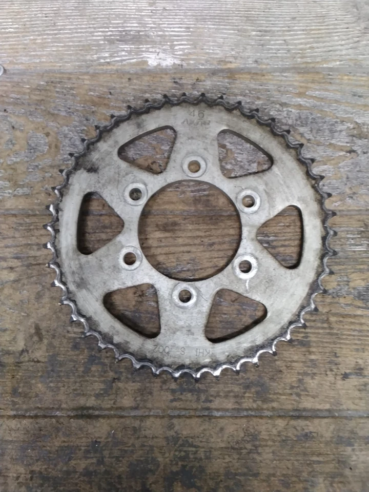 2007 07 99-07 Kawasaki Eliminator 125 piñón trasero buje transmisión engranaje 46T BR-693 Foto 3 de 4