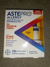 Astepro Allergy Relief 24-hr Antihistamine Nasal Spray 120 sprays