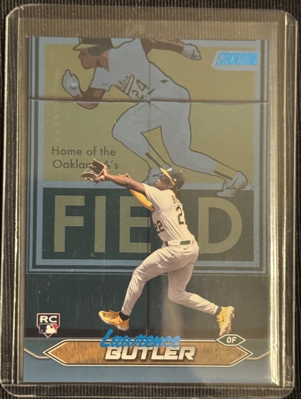 2024 Topps Stadium Club - Lawrence Butler - Blue Foil /50 #265 Rookie Card RC