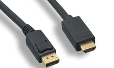 DisplayPort (DP) to HDMI Cable 15ft (5m)
