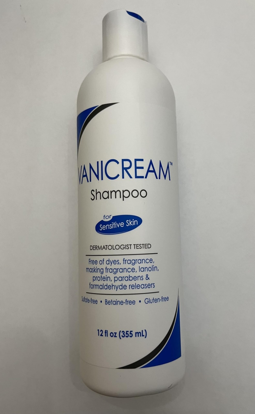 Vanicream Shampoo, Conditioner with pump 12oz and Hair Gel 7oz Trio Pack, clear