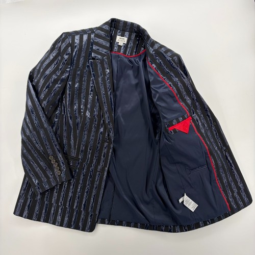 J.Crew Christopher John Rogers NEW Size 8 Relaxed Blazer Metallic Stripe Jacket