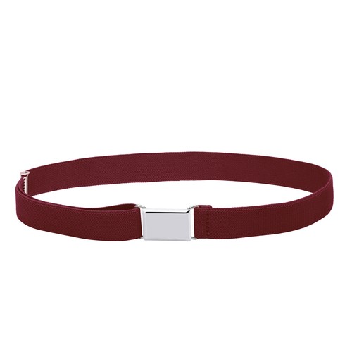 Buyless Fashion Kids Toddlers Baby Adjustable Elastic Stretch Belt Silver Buckle - Picture 121 of 252