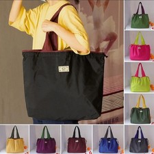 Foldable Shopping Bag Reusable Tote Handbag Fold Away Bag