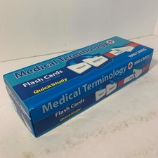 QuickStudy Medical Terminology Flash Cards 10...