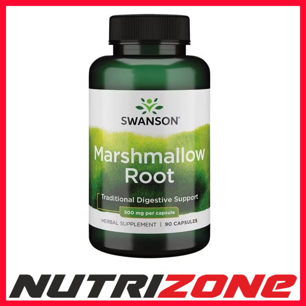 Swanson Marshmallow Root 500mg Digestive Support - 90 caps