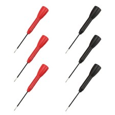 6 Pack 2mm Needle Test Probes, 600V/10A Non-Destructive Multimeter Test for9697