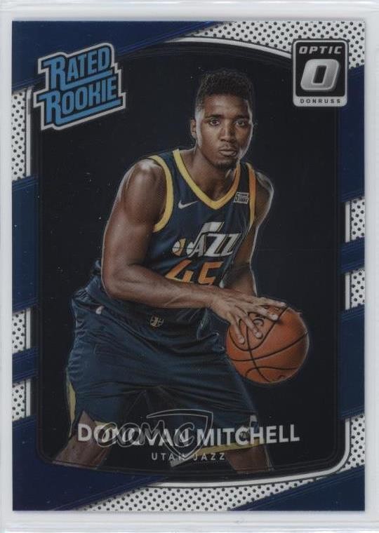 2017-18 Panini Donruss Optic Rated Rookie Donovan Mitchell #188 5w7