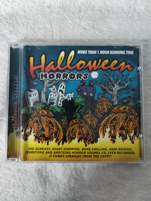 Halloween Horrors CD Sound Effects Over 1 Hour Fully Tested