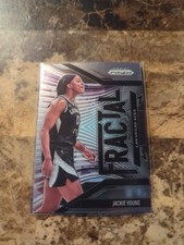 2025 Panini Prizm WNBA Jackie Young Fractal Insert Las Vegas Aces