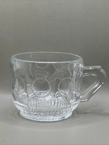 Antique EAPG Dalzell Gilmore Leighton Priscilla aka Alexis Sun & Star Cup