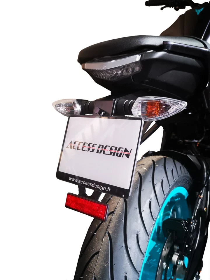 Support de plaque Yamaha MT-125 de l'année 2020 à 2025 - Photo 2/4