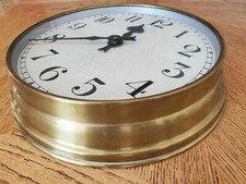 1930's Synchronome 12" Brass Wall Clock (with upgraded Quartz Movement)