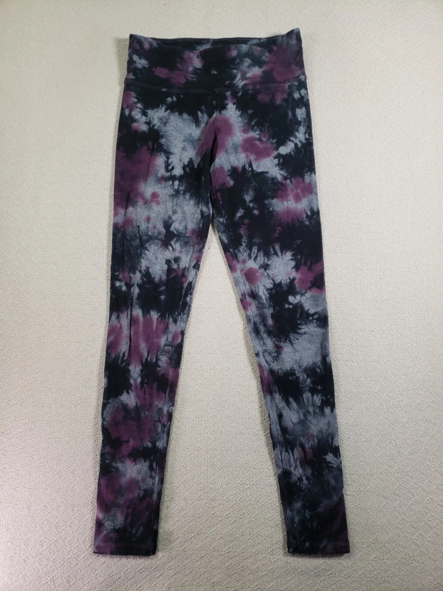 Calvin Klein Pants Womens X-Small XS Black Tie Dye Stretch Performance  Legging