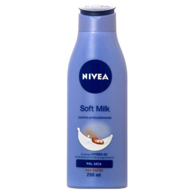 NEW FORMULA NIVEA BODY MILK EXTRA DRY 400ML WITH ALMOND OIL 