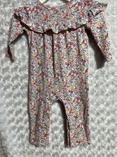 Janie And Jack girls size 12 to 18 Mon Jumpsuit Snap Close