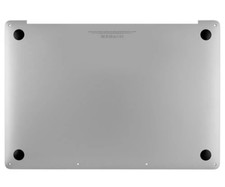GENUINE MacBook Pro 15 A1990 2018 2019 Bottom Case Cover - Silver, Grade B