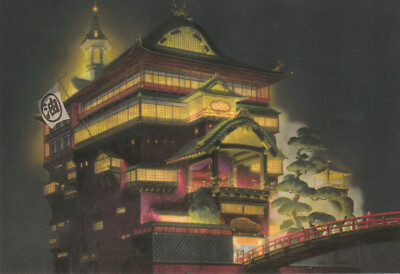   SPIRITED AWAY Vol.1 A, Studio Ghibli ANIME-FILM POSTKARTE/ANSICHTSKARTE