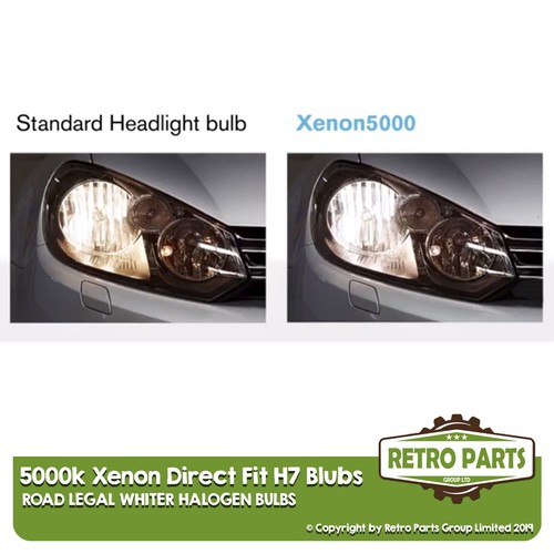 Xenon 5000K H7 for Vauxhall Antara 2006 -On Road Legal Dip Beam - Picture 3 of 4