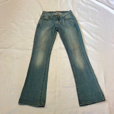 Levis Women's Curvy Boot Cut Light Wash Blue Jeans Size 3M/28