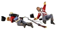 BRITAINS NAPOLEONIC BRITISH 36146 44TH FOOT CASUALTY SET #3