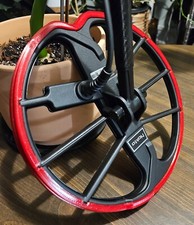 Nokta Simplex LITE/BT/ULTRA 11" Coil Bumper-Contoured Rubber Guard. T-Red