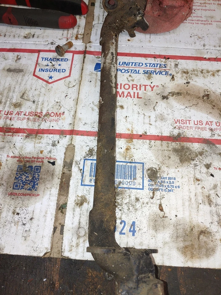 Yamaha DT1 1970 250 pies barra de clavijas con clavijas Foto 2 de 3