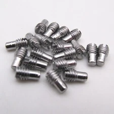 20PCS #KF230240 NEEDLE CLAMP SCREW SILVER SM 9/64 40x6 FOR Barudan Embroidery