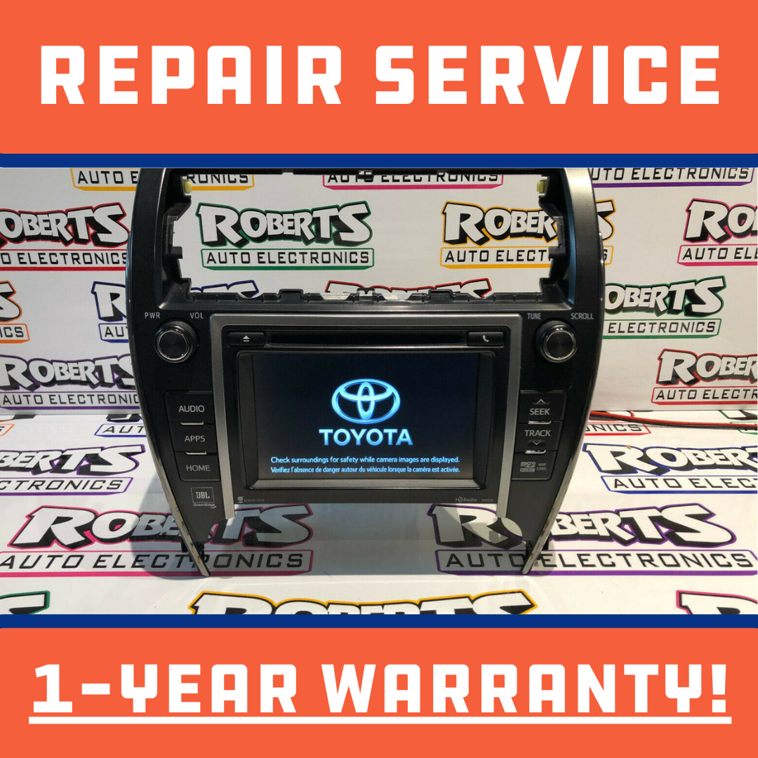 2012-2014 TOYOTA Camry *REPAIR SERVICE* OEM NAV Radio *86100-06310