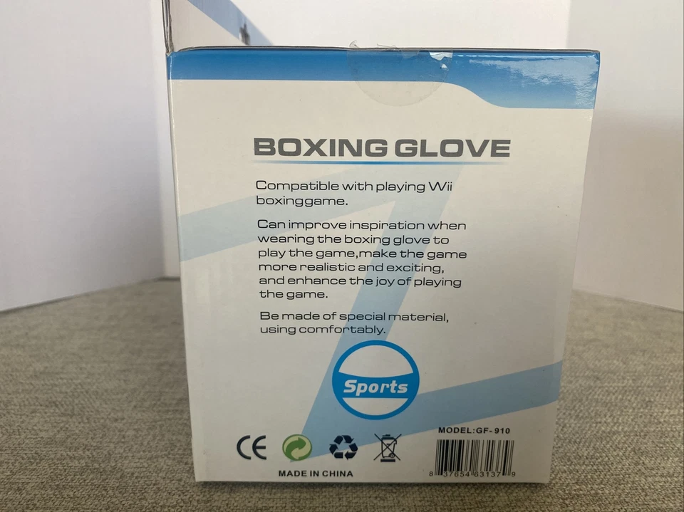 Nintendo Wii CTA Boxing Gloves - Black w/ Red Trim - Image 3 of 4