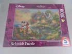 Mickey and Minnie Sweetheart Cove Schmidt Jigsaw Puzzle 88370 Thomas Kinkade (7149)