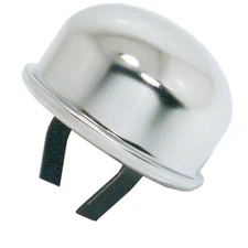 Push On Breather Cap Valve Covers With Oil Filler Extension Tubes Chrome 4280
