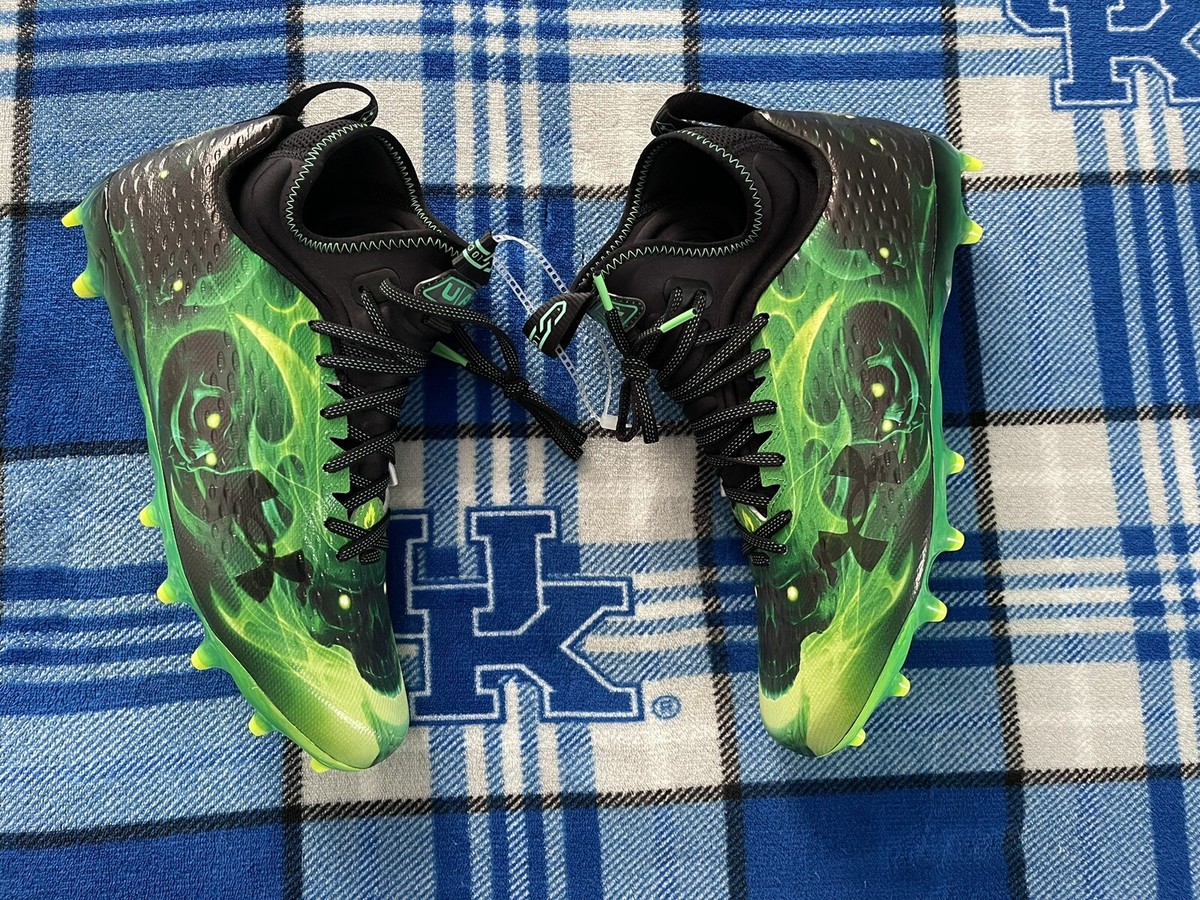 Under Armour UA Spotlight Lux MC LE Slime Green Football 