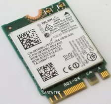 Dell 81WMJ Dual Band Wireless-N 7265 7265NGW AN abgn Bluetooth 4.0 PCIe NGFF