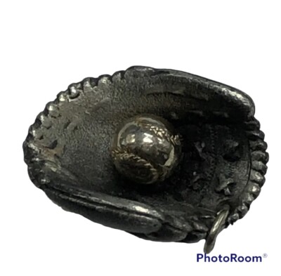 Vintage Avon Charm Softball Baseball Mitt Ball zweifarbig schwer