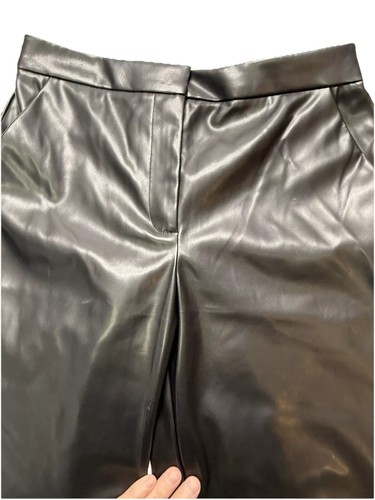 Alexia Admor Women's Pants Trousers Size 8 Faux Leather Mob Wife Goth - Picture 15 of 17